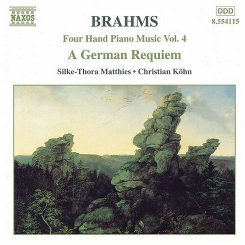 UPC 0636943411520 A German Requiem Four Hand Piano Music Vol. 5 / CD・DVD 画像