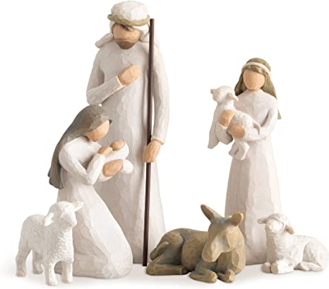 UPC 0638713260055 Willow Tree Nativity Figurine インテリア・寝具・収納 画像