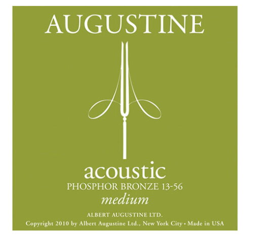 UPC 0639690003048 AUGUSTINE medium 13-56 アコースティックギター弦 - オーガスチン 楽器・音響機器 画像