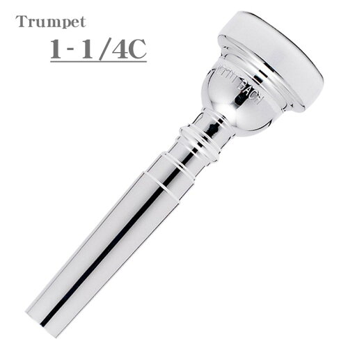 UPC 0641064004490 Bach Trumpet Mouthpiece シルバー 1 1/4 C 楽器・音響機器 画像