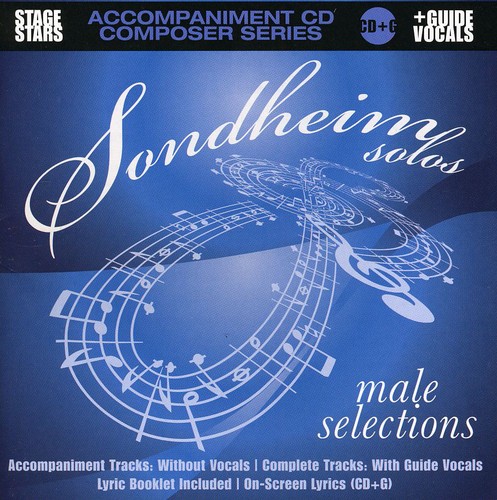 UPC 0646376700221 Sondheim Solos Male Selections / Stage Stars / Karaoke CD・DVD 画像