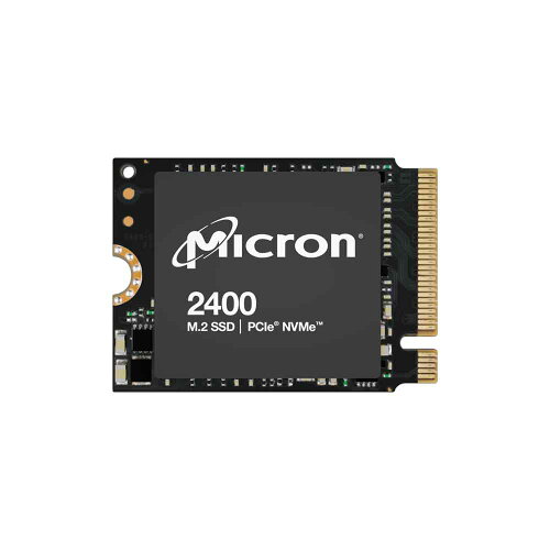 UPC 0649528935120 Micron マイクロン Gen4x4 M.2 2230 PCIe NVMe 30mm SSD 1.0TB 2400 MTFDKBK1T0QFM パソコン・周辺機器 画像