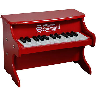 UPC 0652730252206 Schoenhut/シェーンハット 2522R 25-Key Red My First Piano II おもちゃ 画像