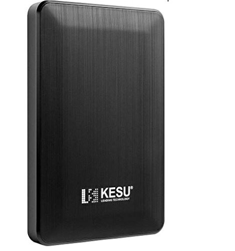 UPC 0653334630599 KESU 超薄型外付けHDD 320GB Black パソコン・周辺機器 画像