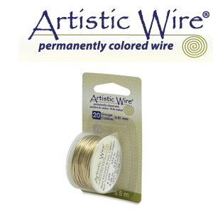 UPC 0656156970621 Artistic Wire アーティスティックワイヤー ノンターニッシュブラス 0.81mm×約5.5m 20 日用品雑貨・文房具・手芸 画像