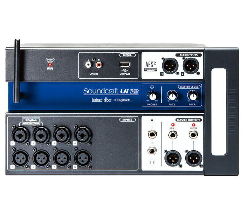 UPC 0668705001656 SOUND CRAFT サウンドクラフト Ui12 リモートコントロールデジタルミキサーUi-12 Ui Series 楽器・音響機器 画像