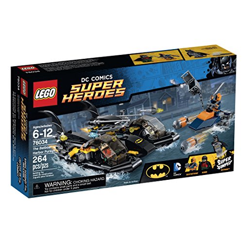 UPC 0673419231879 LEGO Super Heroes 76034 the Batboat Harbor Pursuit Building Kit おもちゃ 画像