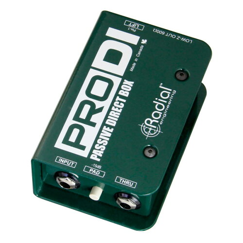 UPC 0676101035847 Radial PRO DI ”Passive Direct Box” 楽器・音響機器 画像