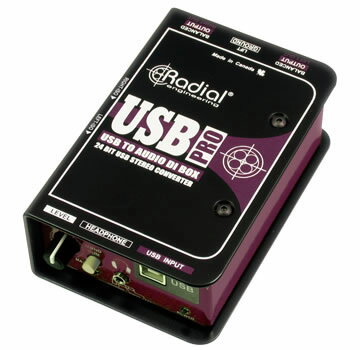 UPC 0676101040599 Radial Engineering USB-Pro Stereo USB Laptop DI by Radial Engineering 楽器・音響機器 画像