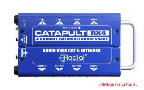 UPC 0676101044405 Radial 4チャンネル・オーディオスネーク Catapult RX4L 楽器・音響機器 画像