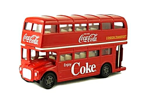 UPC 0687312640010 Coca-Cola Collectibles 1/64 ルートマスター ロンドン ダブルデッカー バス ミニカー ホビー 画像