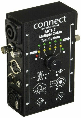 UPC 0692465001717 whirlwind オールインワン オーディオ ラインテスター MCT-7 楽器・音響機器 画像