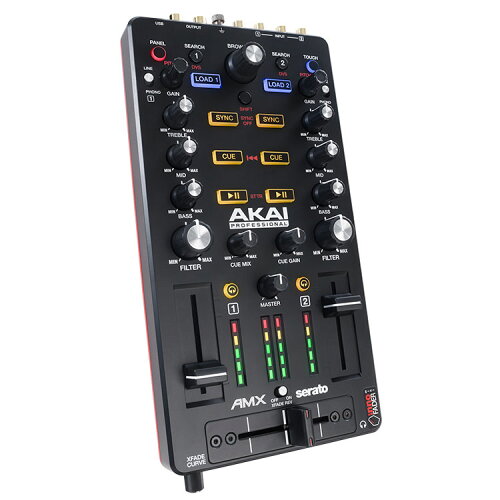 UPC 0694318016596 AKAI Professional アカイプロフェッショナル AMX 2チャンネル ミキシング・サーフェイス AP-CON-027 楽器・音響機器 画像