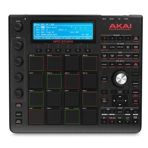 UPC 0694318018491 AKAI Professional アカイプロフェッショナル MPC STUDIO BLACK ポータブル・プロダクション・スタジオ 楽器・音響機器 画像