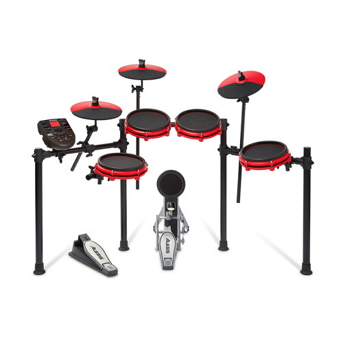 UPC 0694318024966 ALESIS Nitro Mesh Special Edition Eight-Piece Electronic Drum Kit with Mesh Heads 楽器・音響機器 画像