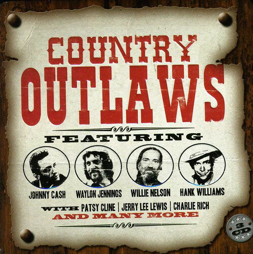 UPC 0698458655325 Country Outlaws 輸入盤 CD・DVD 画像