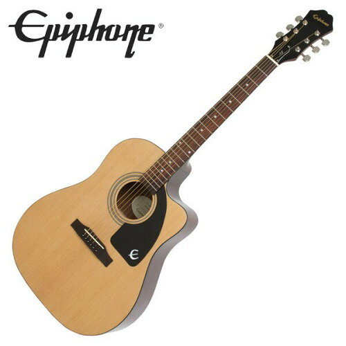 UPC 0711106266145 Epiphone AJ-100CE Natural エピフォン エレクトリックアコースティックギター 楽器・音響機器 画像