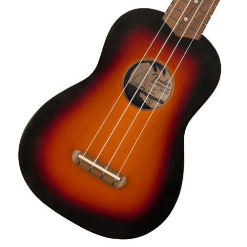 UPC 0717669564360 Fender Acoustics フェンダー・アコースティックス アコースティックギター Venice Soprano Uke 2-Color Sunburst 楽器・音響機器 画像