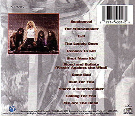 UPC 0717717430128 Blood & Bullets Widowmaker US CD・DVD 画像