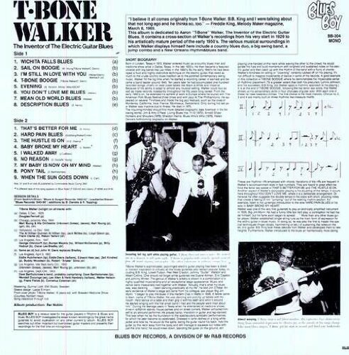 UPC 0725543030412 Inventor of the Blues Guitar (12 inch Analog) / T-Bone Walker CD・DVD 画像
