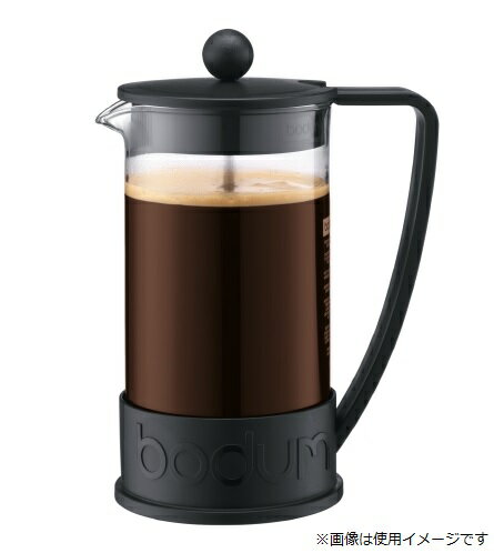 UPC 0727015999661 ボダム bodum BRAZIL ブラジル フレンチプレス コーヒーメーカー 1L ブラック 10938-01J キッチン用品・食器・調理器具 画像