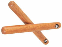 UPC 0731201156615 LATIN PERCUSSION LP262R Traditional Claves Rosewood 楽器・音響機器 画像