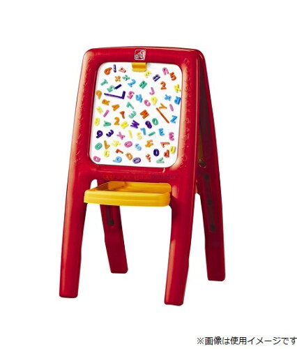 UPC 0733538885299 (Step2)イーゼルフォートゥー　ウィズレターズ＆ナンバーズ 　レッド（Easel for Two with Letters & Numbers Red 885200） おもちゃ 画像