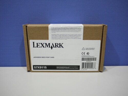 UPC 0734646455268 LEXMARK レックスマーク 57X9115 日本語フォントカード パソコン・周辺機器 画像