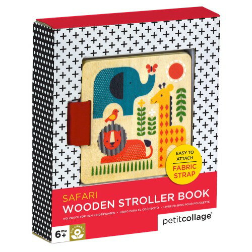 UPC 0736313543223 Safari Wood Stroller Book おもちゃ 画像