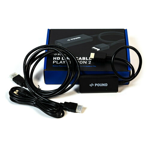 UPC 0736900534092 POUND HD LINK CABLE PS2 & PS1 専用 HDMIコンバーター テレビゲーム 画像