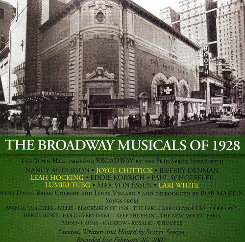 UPC 0741117682726 Broadway Musicals of 1928 BroadwayCast CD・DVD 画像