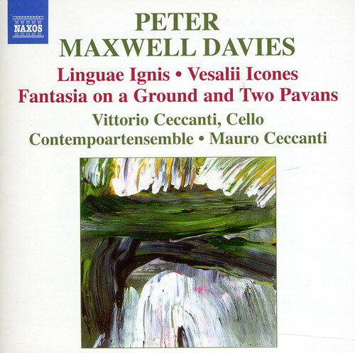 UPC 0747313271276 Linguae Ignis Vesalii Icones Fantasia on a Ground MaxwellDavies CD・DVD 画像