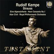 UPC 0749677142827 Strauss, R. シュトラウス / アルプス交響曲、ホルン協奏曲第1番 ケンペ＆ロイヤル・フィル、シヴィル 輸入盤 CD・DVD 画像