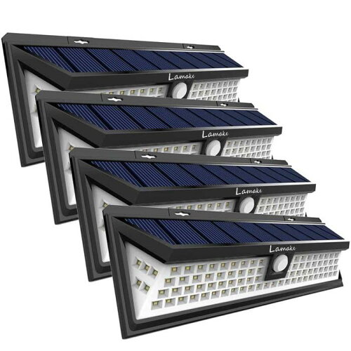 UPC 0757255252028 Lamake センサーライト ソーラー充電 4セット 花・ガーデン・DIY 画像