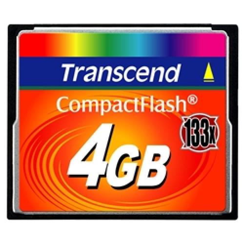 UPC 0760557810308 Transcend コンパクトフラッシュカード TS4GCF133 パソコン・周辺機器 画像