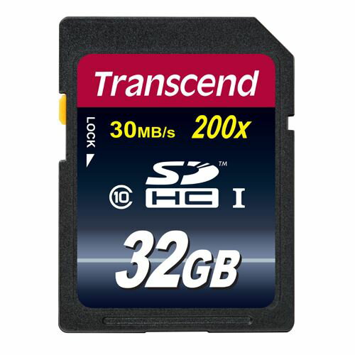 UPC 0760557818373 Transcend SDHCメモリーカード TS32GSDHC10 パソコン・周辺機器 画像