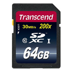 UPC 0760557818380 Transcend SDXCカード TS64GSDXC10 パソコン・周辺機器 画像