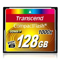 UPC 0760557823957 Transcend コンパクトフラッシュカード TS128GCF1000 パソコン・周辺機器 画像