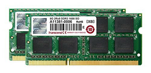 UPC 0760557824930 Transcend PCメモリ JM1600KSH-16GK パソコン・周辺機器 画像