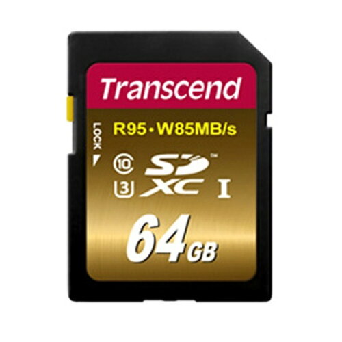 UPC 0760557827931 Transcend SDXCメモリーカード TS64GSDU3X TV・オーディオ・カメラ 画像