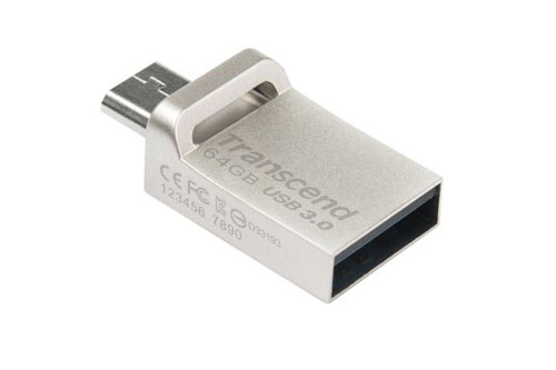 UPC 0760557831396 Transcend JetFlash 880 USBメモリ TS64GJF880S 64GB パソコン・周辺機器 画像