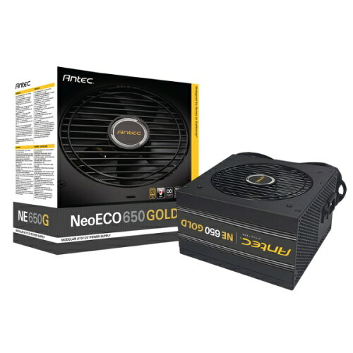 UPC 0761345116268 Antec NeoECO GOLD NE650 80PLUS GOLD認証取得/650W パソコン・周辺機器 画像