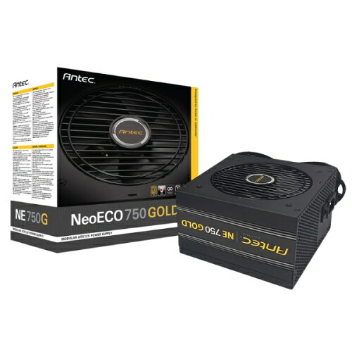 UPC 0761345116282 ANTEC NeoECO GOLD NE750 80PLUS GOLD認証取得/750W パソコン・周辺機器 画像