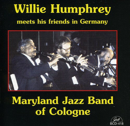 UPC 0762247541820 Willie Humphrey Meets the Maryland Jazz Band of / Willie Humphrey CD・DVD 画像