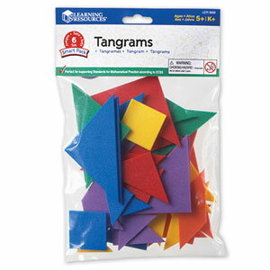 UPC 0765023836684 ラーニング リソーシーズ Learning Resources Tangrams Smart Pack 知恵の板 タングラム ミニパック LER 3668 おもちゃ 画像