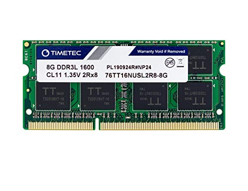 UPC 0765441337947 Timetec ノートPC用メモリ Hynix IC DDR3L 1600MHz PC3L-12800 8GB 76TT16NUSL2R8-8G パソコン・周辺機器 画像