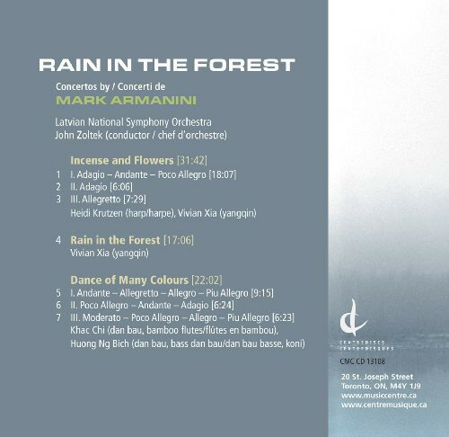 UPC 0773811310827 Rain in the Forest / Mark Armanini CD・DVD 画像