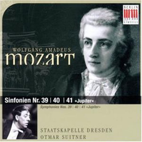 UPC 0782124947620 モーツァルト：Symphony 39-41　Suitner　Staatskapelle Dresden　輸入盤 CD・DVD 画像
