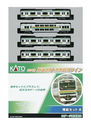 UPC 0787799704509 KATO Nゲージ E231系 東海道線湘南新宿ライン 増結A 4両 10-595 鉄道模型 電車 ホビー 画像