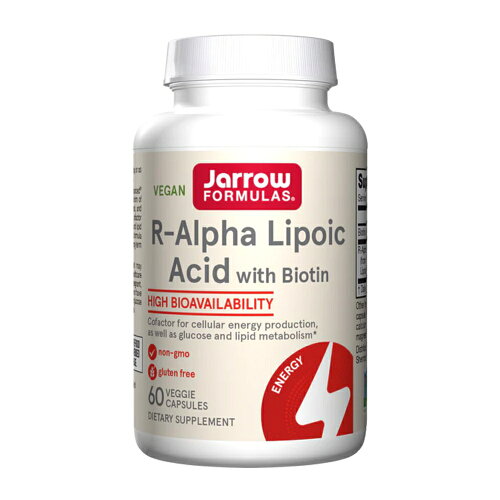 UPC 0790011200390 R-アルファリポ酸 w/ ビオチン 60ベジカプセル ダイエット・健康 画像